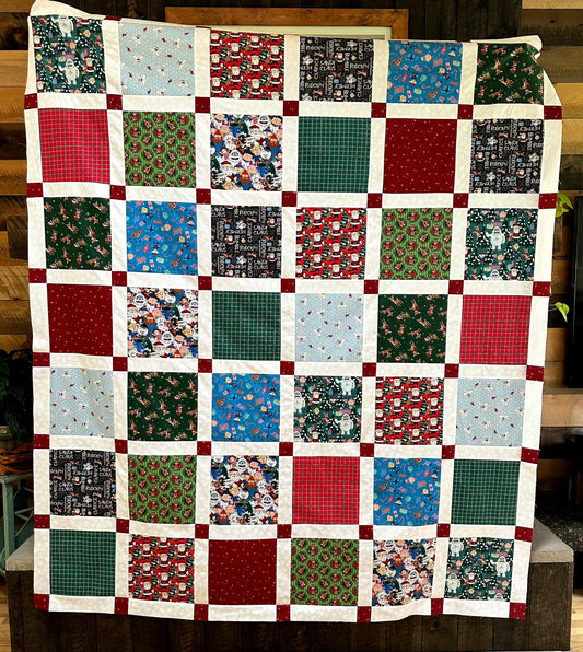Rudolph The Red Nose Reindeer Quilt Kit