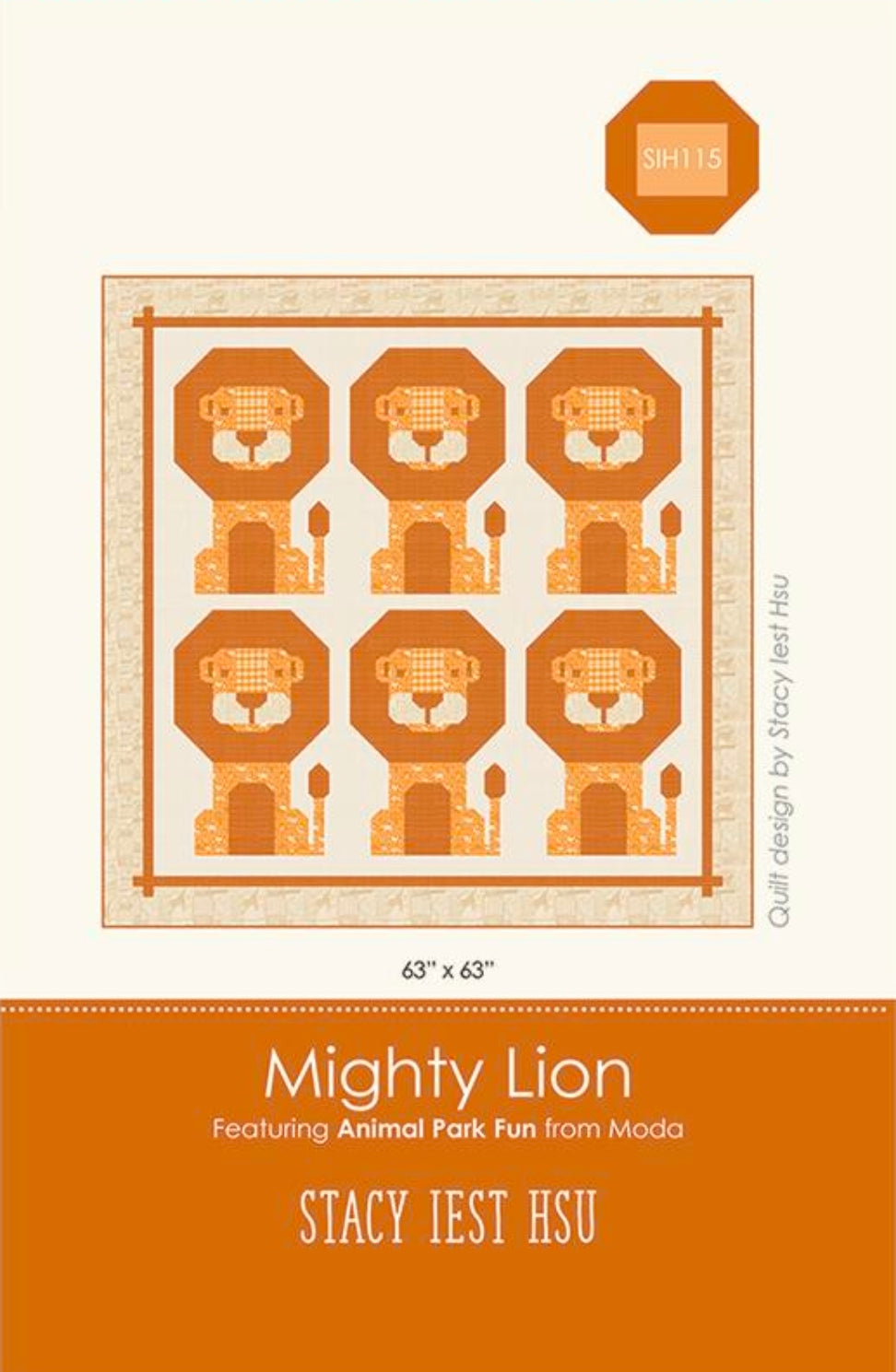 Mighty Lion Quilt Kit