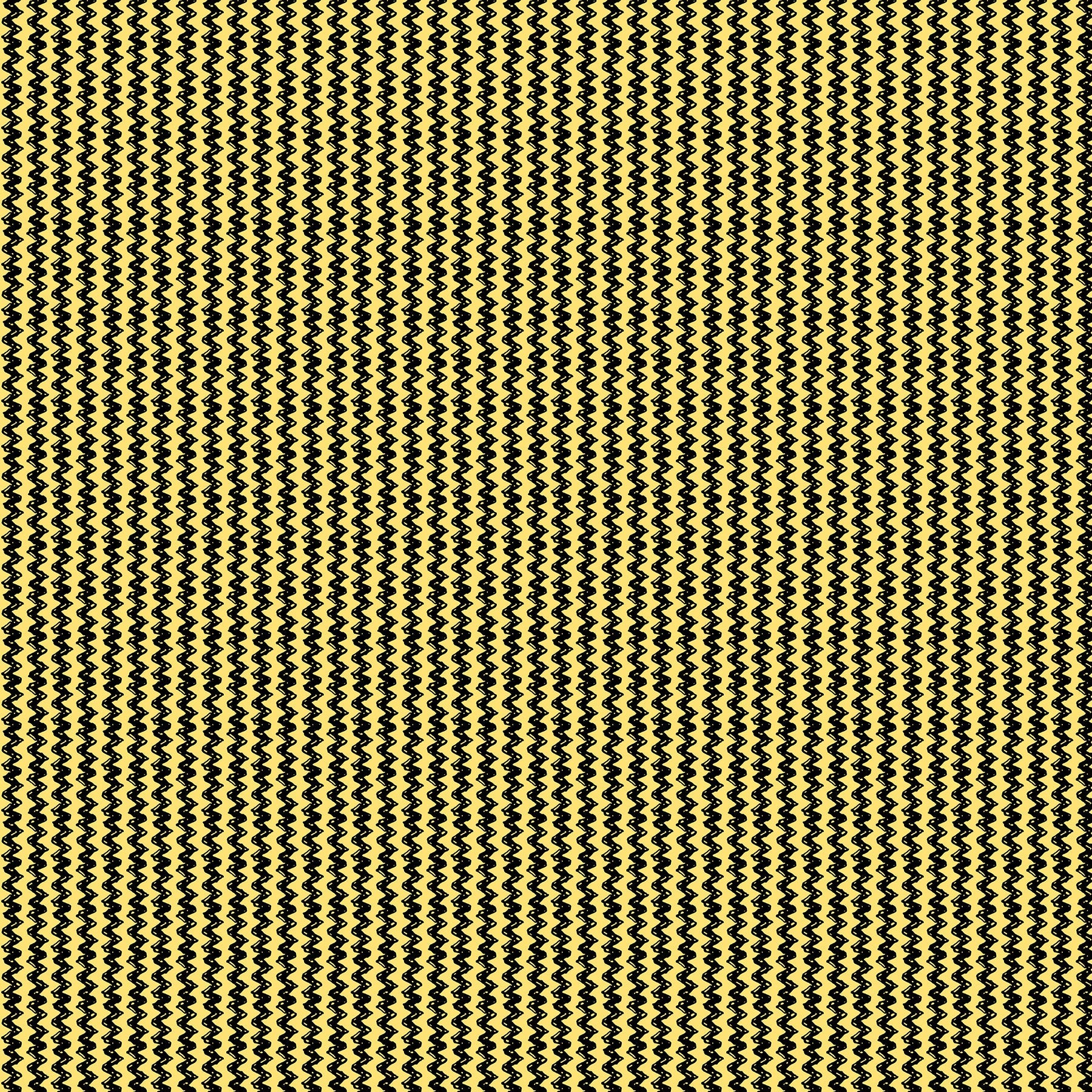 Peanuts - Yardage - Zig-zag Stripe - Yellow