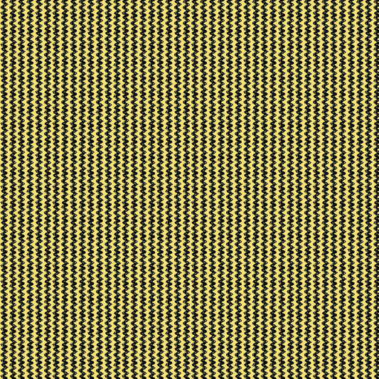 Peanuts - Yardage - Zig-zag Stripe - Yellow