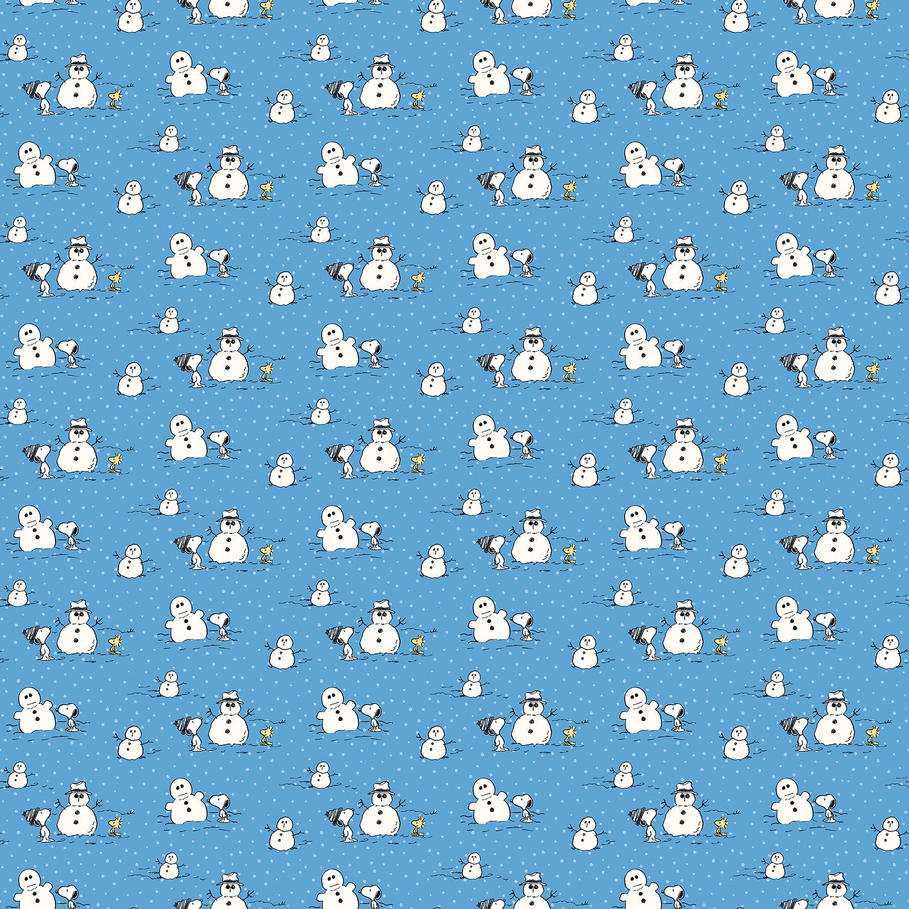 Frosty Friends - Yardage - Snowmen - Lt Blue