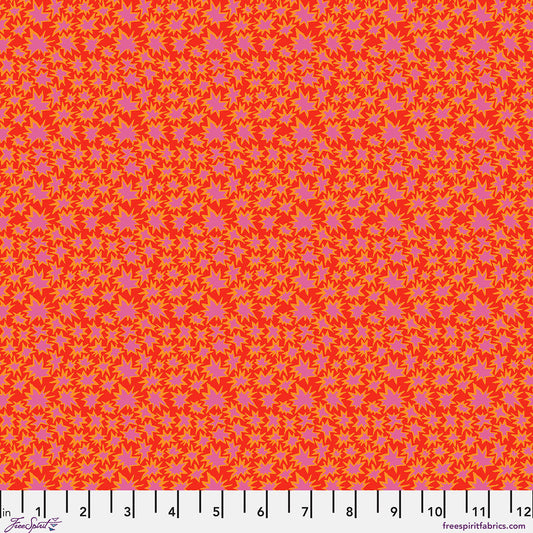 Bits & Bobs Bang Red fabric by Brandon Mably