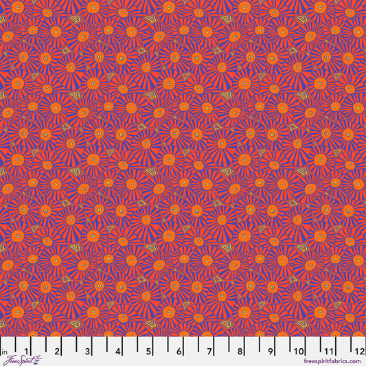 Bits & Bobs Brollies Red fabric by Brandon Mably