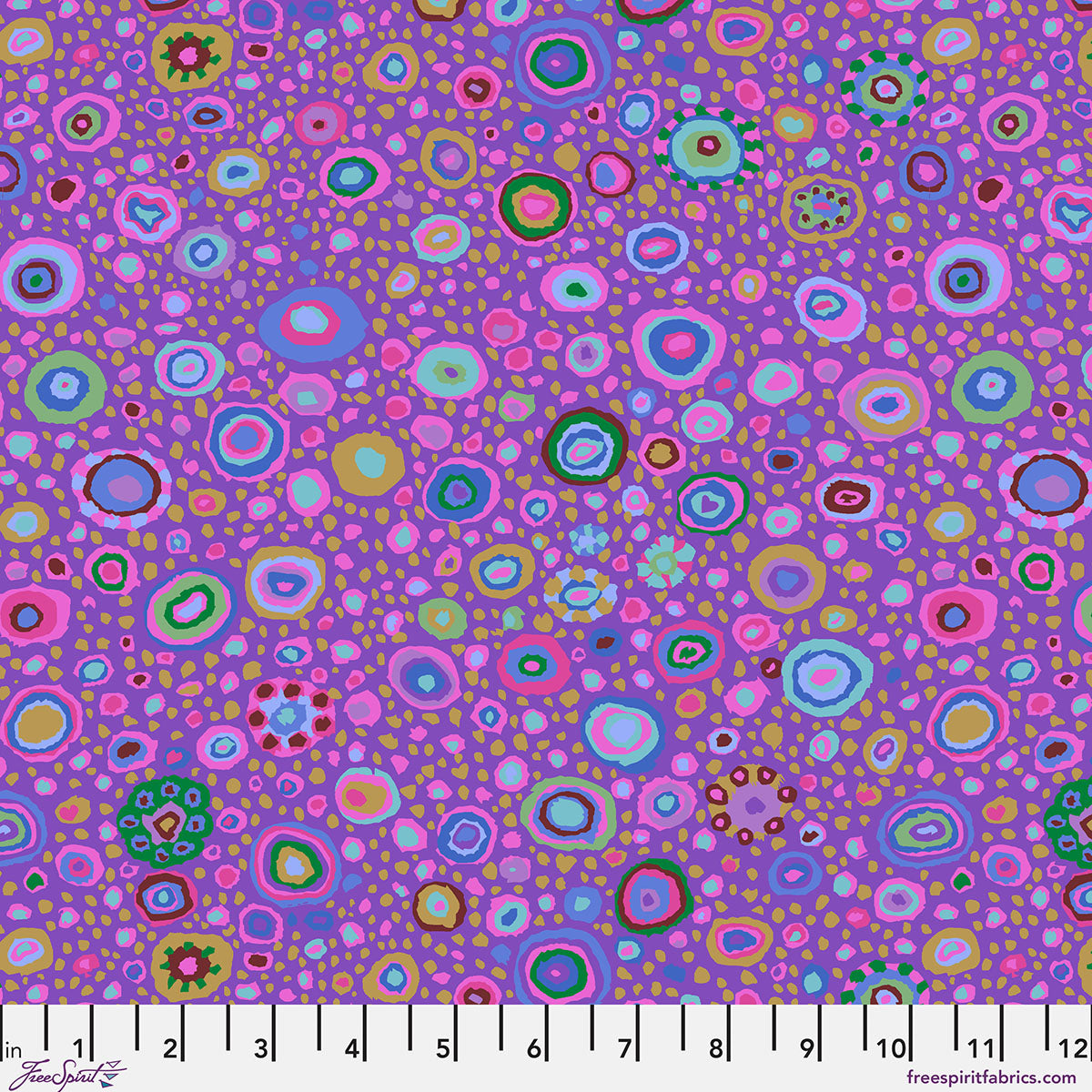 Ode to Roman Glass Roman Glass Iris fabric by Kaffe Fassett Collective