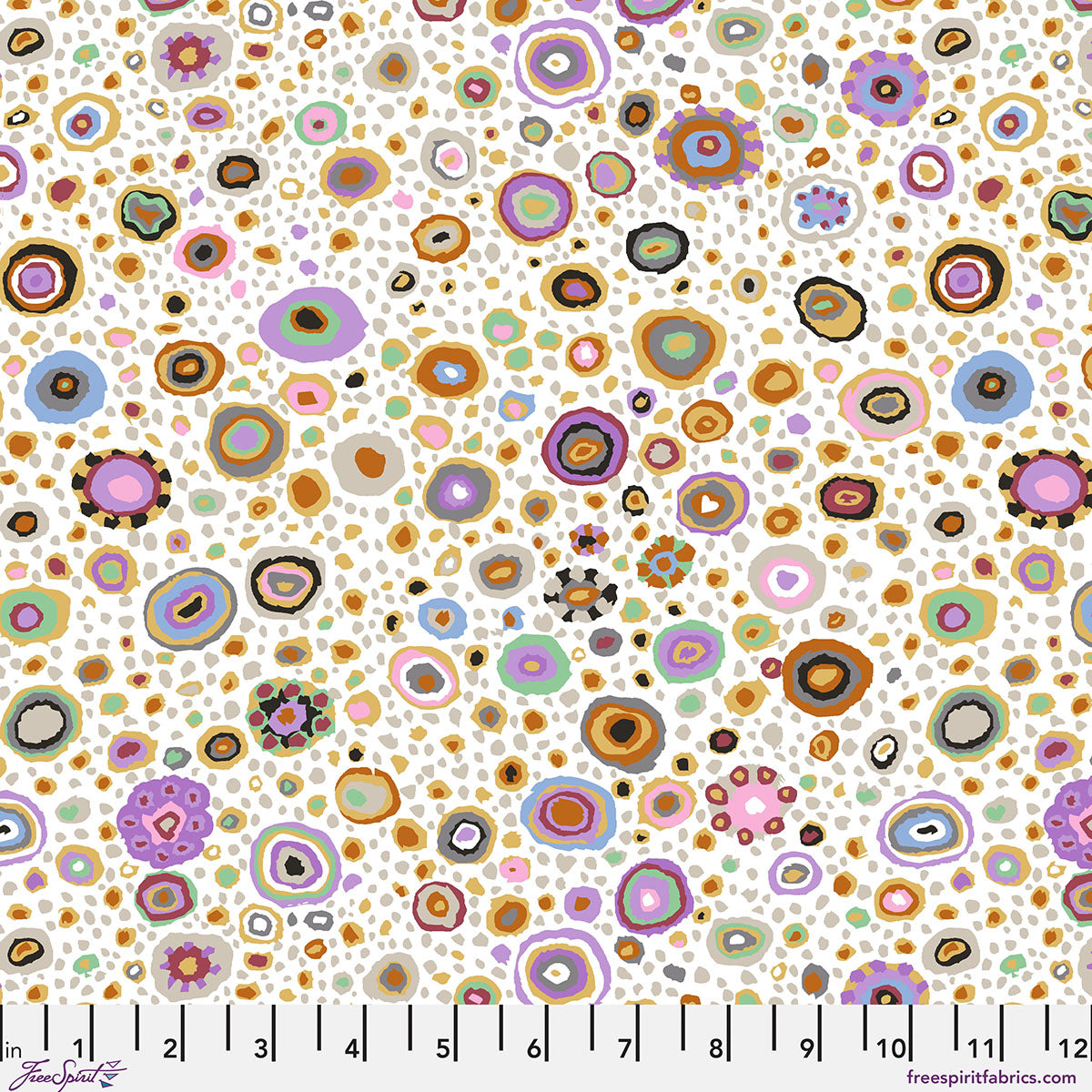 Ode to Roman Glass Roman Glass Neutral fabric by Kaffe Fassett Collective
