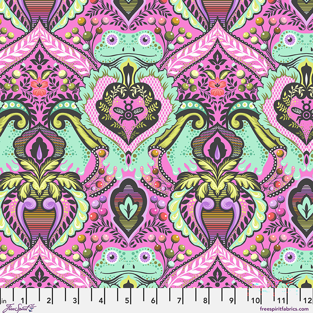 Frog Prince - Gumball Tula Pink Prince Charming Déjà Vu fabric