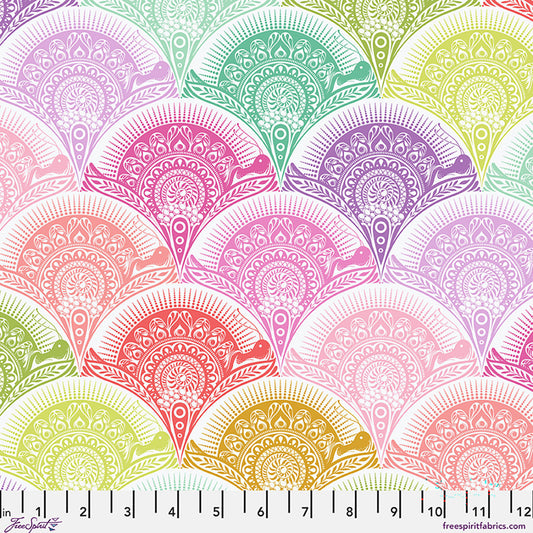 Snail Scallop - Sugar Rush Tula Pink Prince Charming Déjà Vu fabric
