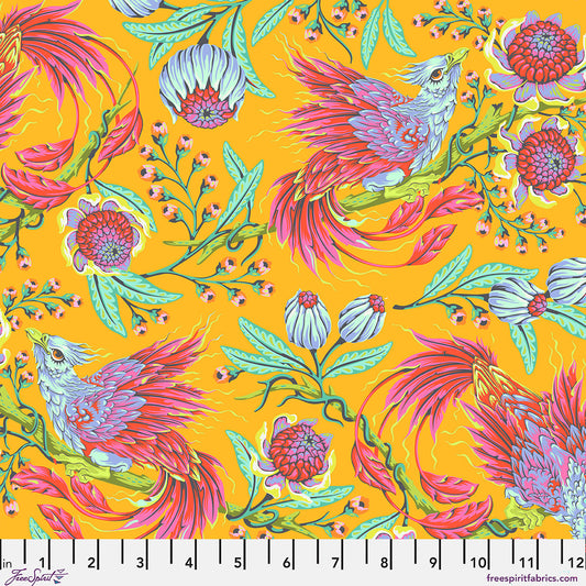 Legendary Hot Wings Dandelion fabric by Tula Pink