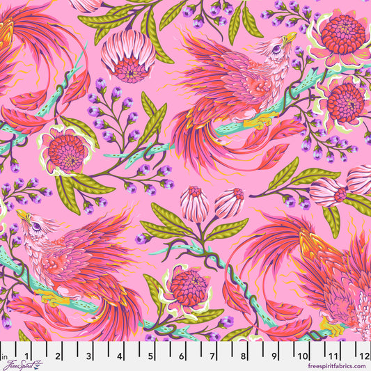 Legendary Hot Wings Wildorchid fabric by Tula Pink