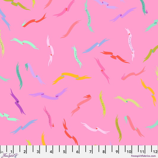 Legendary Gentle Reminder Wildorchid fabric by Tula Pink