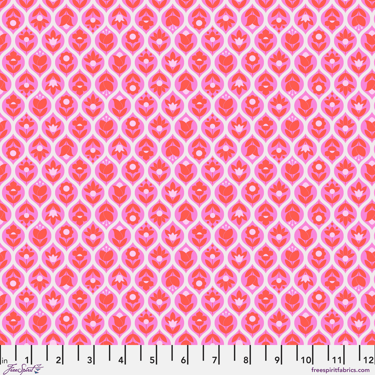Legendary Beg Your Garden Wildorchid fabric by Tula Pink