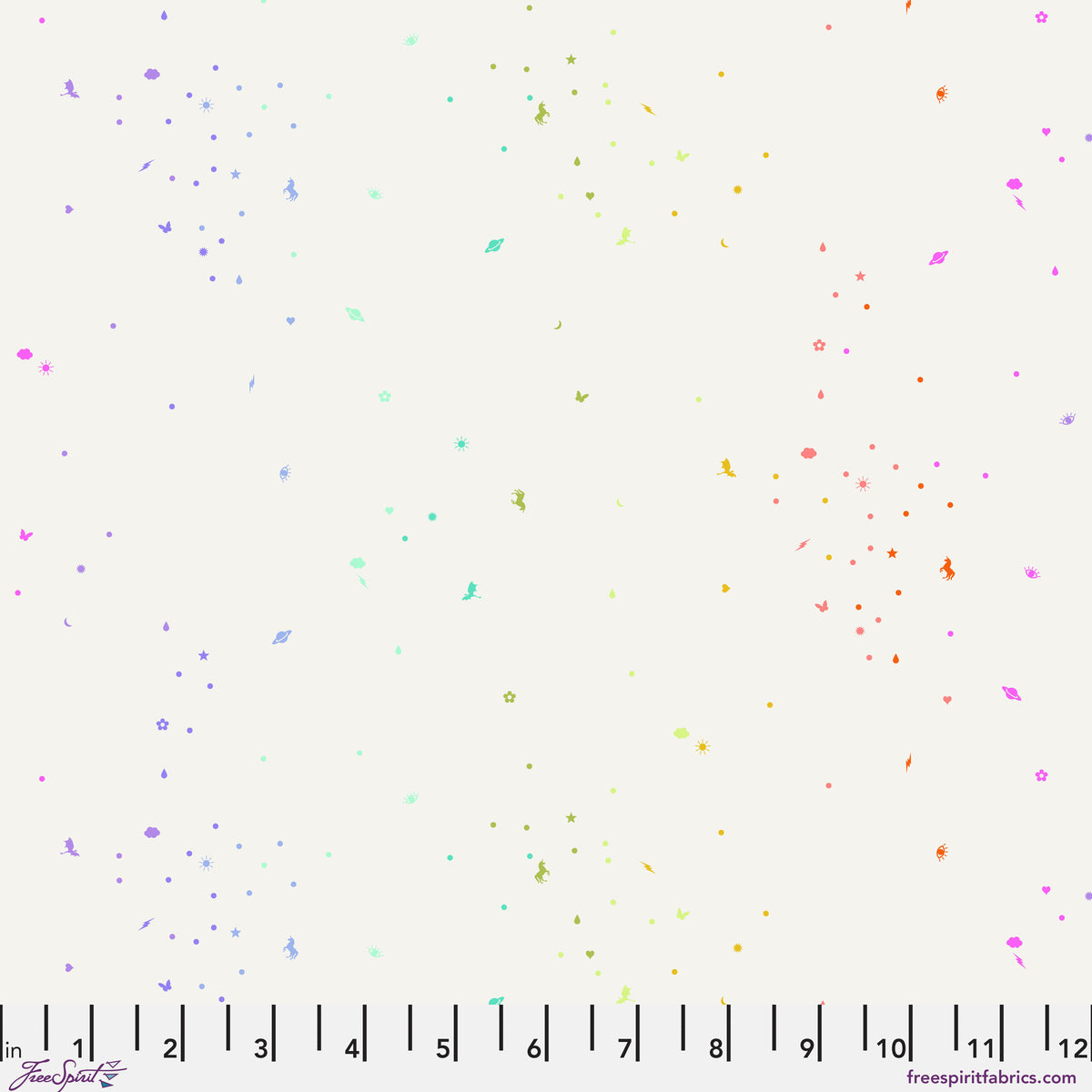 Legendary Iconic Pearl fabric by Tula Pink