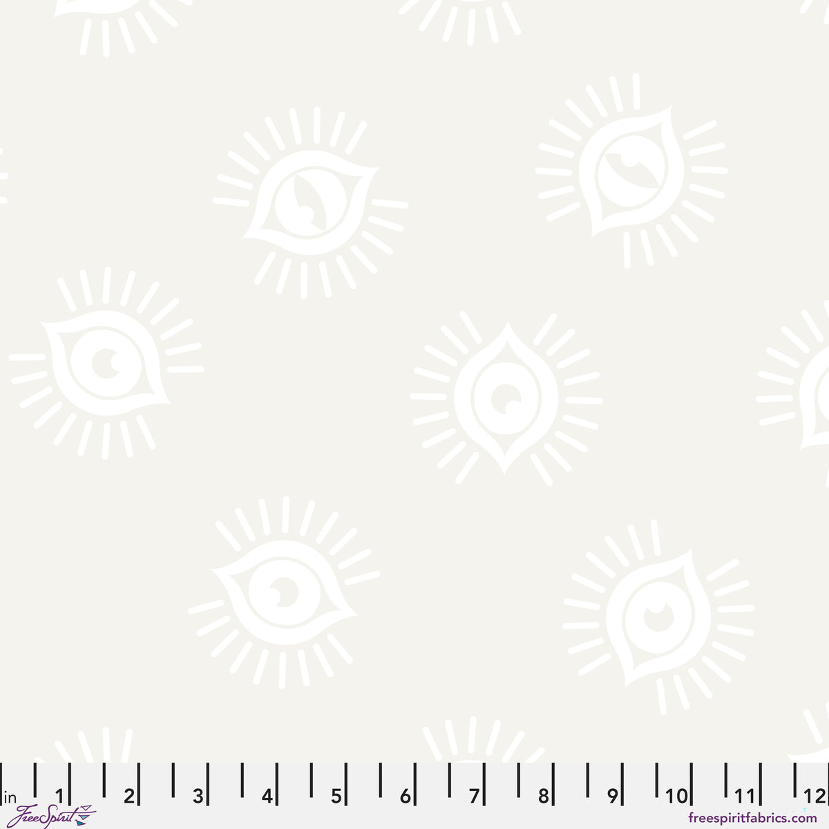 Legendary In Plain Sight Pearl fabric by Tula Pink