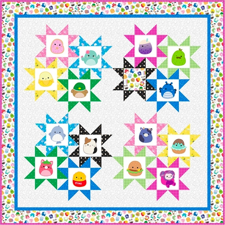 Squishmallow Quilt Kit