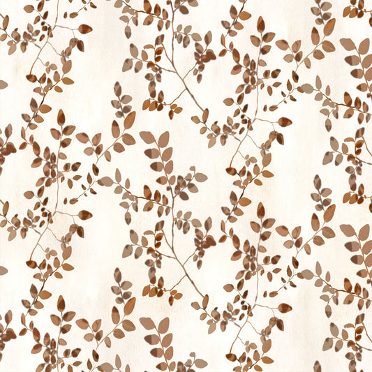 Naturescape II Vines - Light Cream fabric from Clothworks
