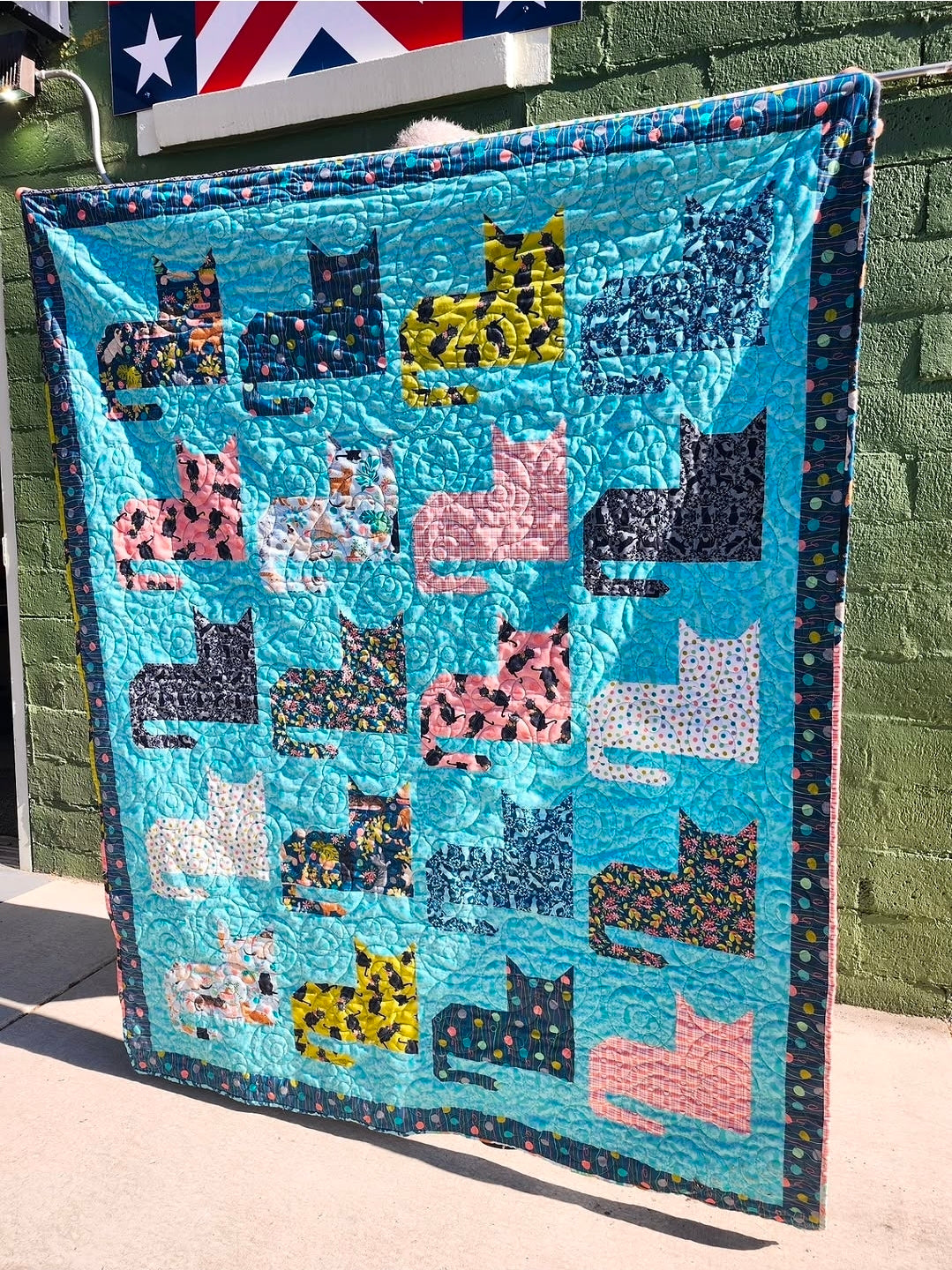 Curious Kitties Quilt Kit