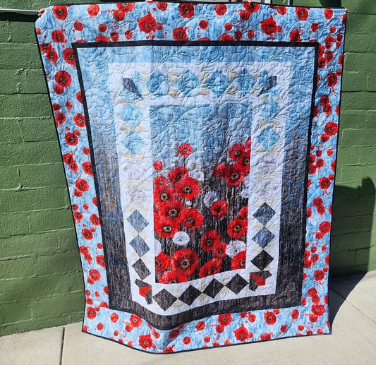 Poppy Meadow Quilt Kit