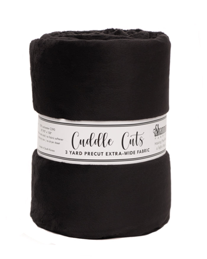 Black Shannon Cuddle 3-Yard Precut