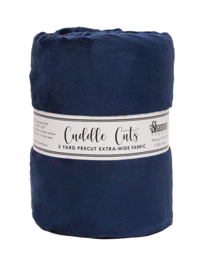 Navy Shannon Cuddle 3-Yard Precut