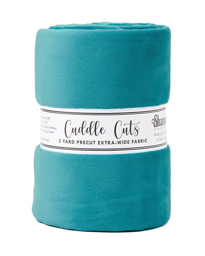 Teal Shannon Cuddle 3-Yard Precut