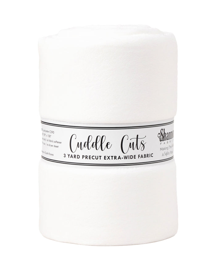 White Shannon Cuddle 3-Yard Precut
