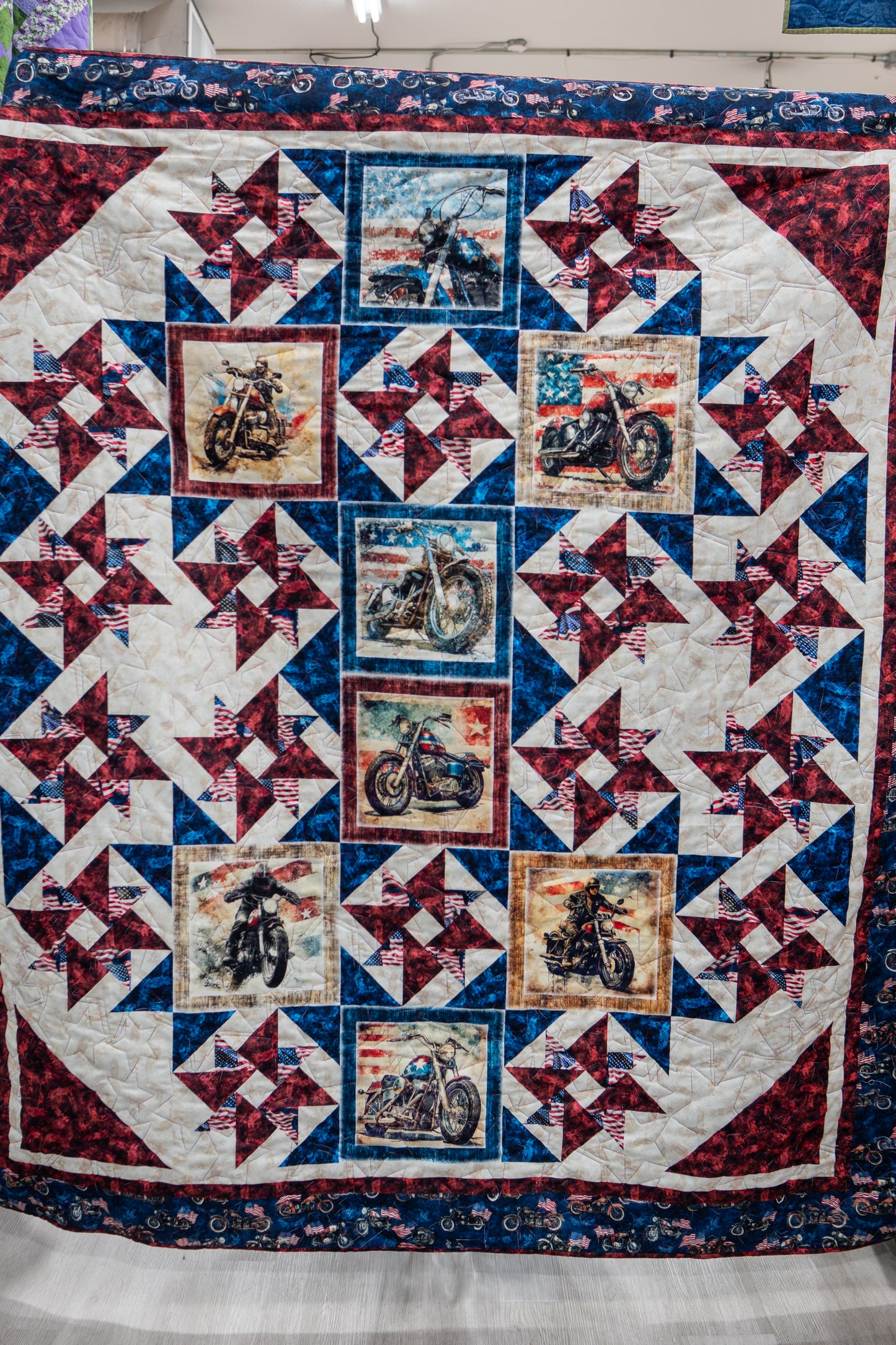 Stars, Stripes & Steel Quilt Kit