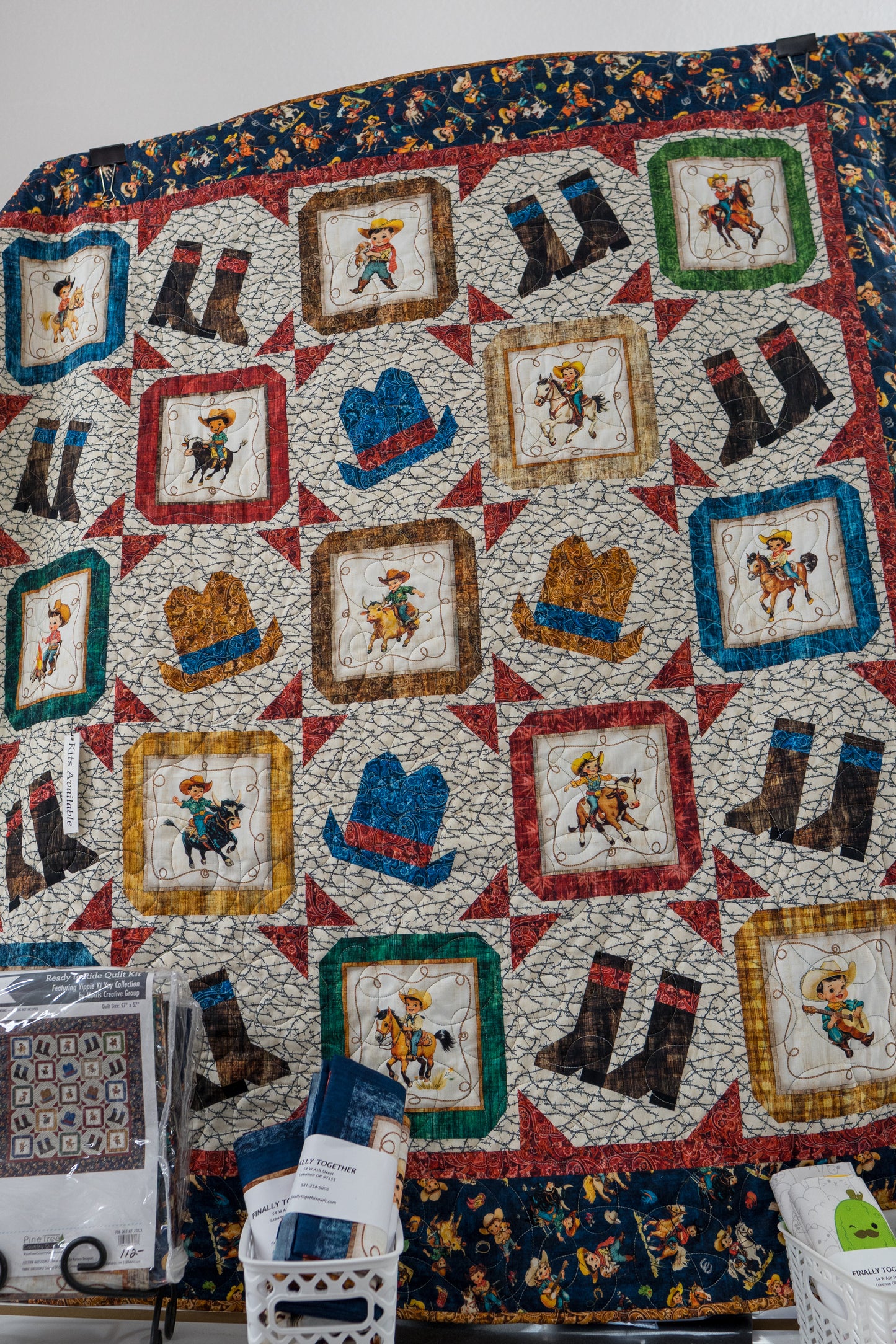 Yippie Ki Yay Quilt Kit